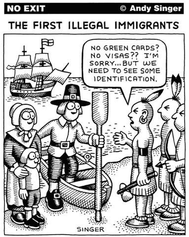 We can even reframe the immigration question to "Historically, what does the flow of immigration into the U.S. look like?" We'd see the flow of various ethnic groups flowing into the country and how their growing presence influences future ethnic groups that want to pursue the American Dream.